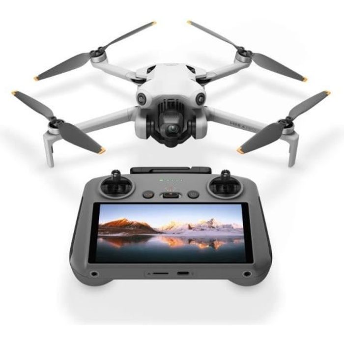 drone-dji-mini-4-pro-rc-2-camera-4k-hdr-au.jpg Drohne - DJI - Mini 4 Pro RC 2 - 4K HDR-Kamera - Akkulaufzeit 34 Min - Bild 1