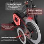 Heimtrainer – JOROTO X4S – APP-Konnektivität – 6-stufiger Magnetwiderstand – 18 kg Schwungrad – Gurtsystem - Bild 3