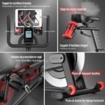 Heimtrainer – JOROTO X4S – APP-Konnektivität – 6-stufiger Magnetwiderstand – 18 kg Schwungrad – Gurtsystem - Bild 5