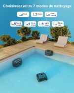 Wybot C2 Kabelloser Poolroboter – Doppelte ultrafeine Filterung – Lange Akkulaufzeit – Smartphone-Anwendung - Bild 2