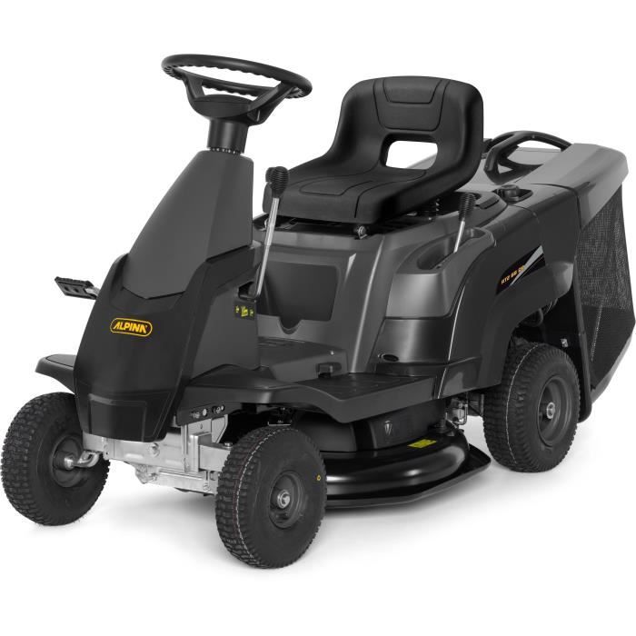 tondeuse-autoportee-thermique-alpina-at2-66-qa-6.jpg ALPINA AT2 66 QA thermischer Aufsitzrasenmäher – 66 cm Schnittbreite – bis zu 1500 m² – 224 cm3 – 150 l Behälterauswurf - Bild 1