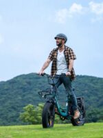 ENGWE L20 BOOST – 20-Zoll-Elektrofahrrad – 140 km Reichweite – abnehmbarer 48V13Ah-Akku – 250-W-Motor – 7 Geschwindigkeiten – VTC Fat Bike, Schwarz - Bild 4